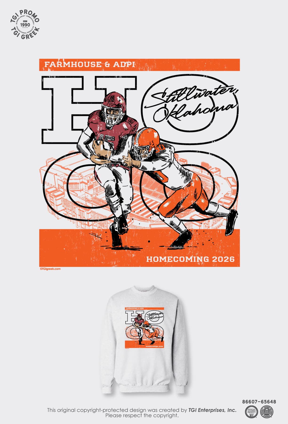 Alpha Delta Pi – OSU Homecoming Crewneck