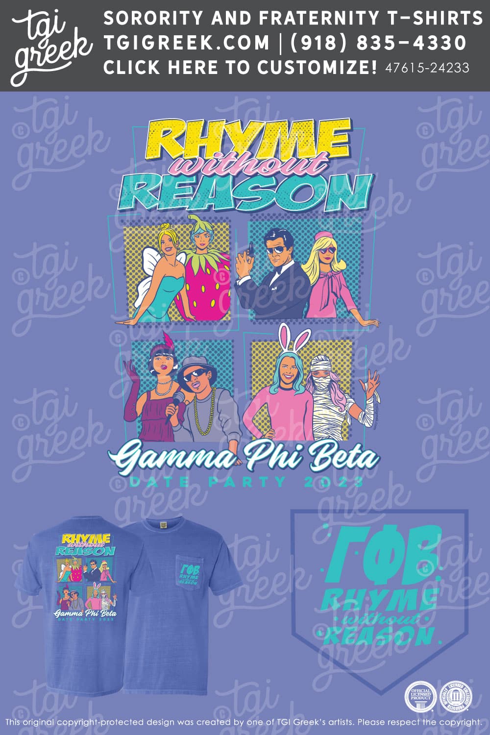 Gamma Phi Beta – UAL Rhyme Without Reason
