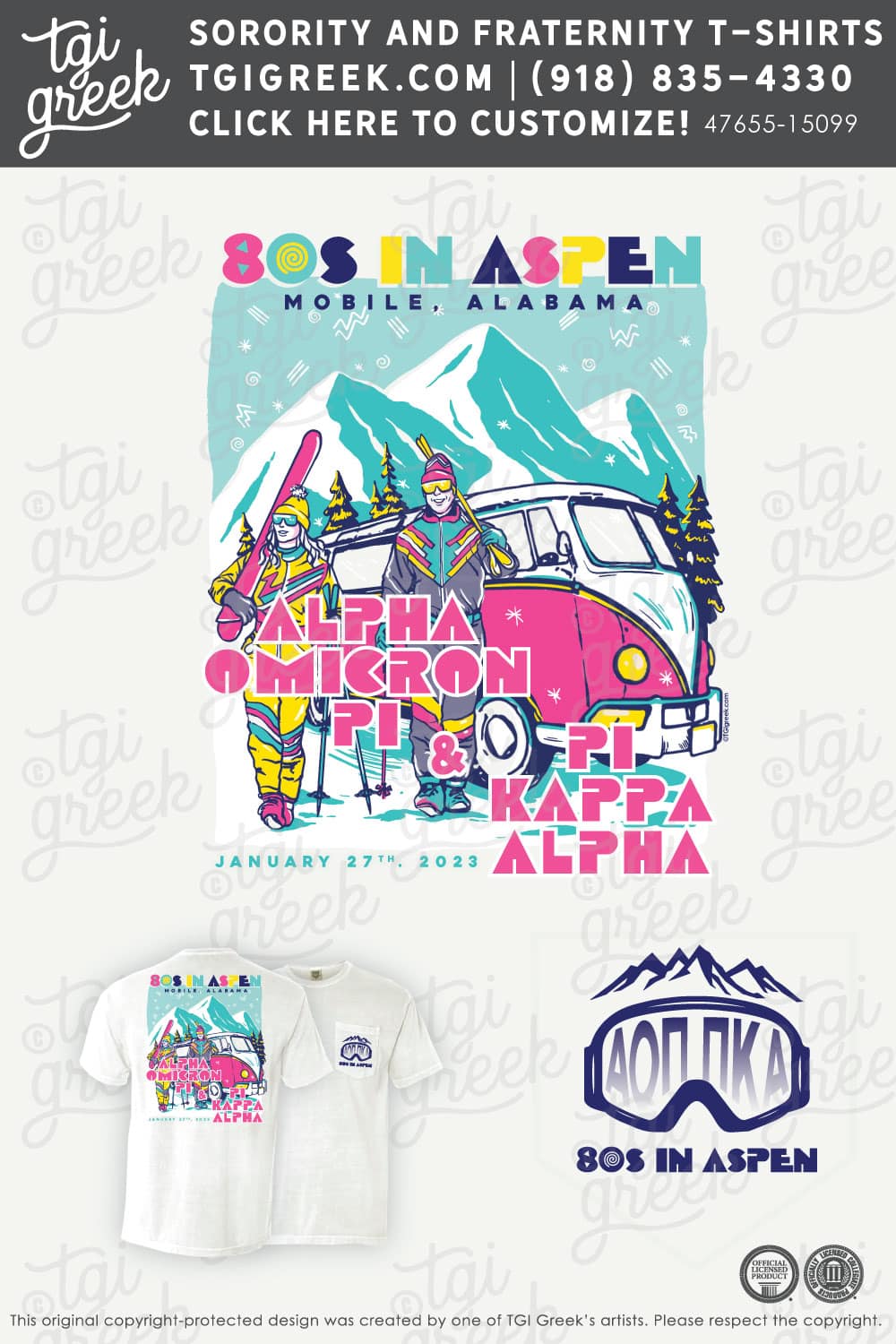 Alpha Omicron Pi – USAL 80s in Aspen