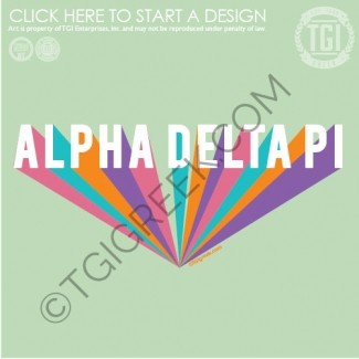 TGI-Alpha Delta Pi PR Rainbow