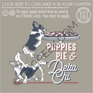 Delta Chi-UCO puppies Pie Delta Chi