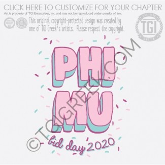 Phi Mu – Bid Day