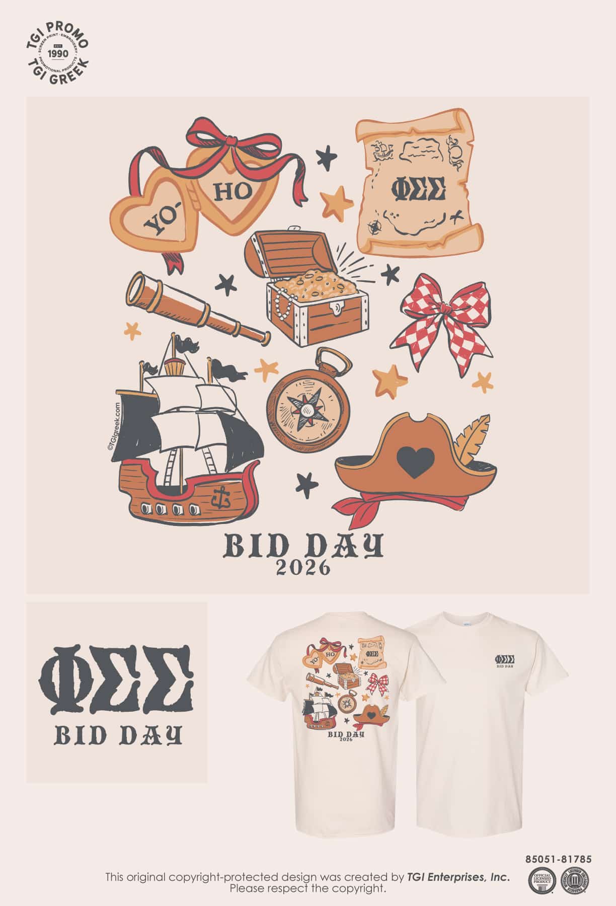 Phi Sigma Sigma – PENNWCA Bid Day