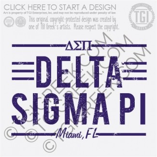 Delta Sigma Pi-UM Crewneck Sweatshirt