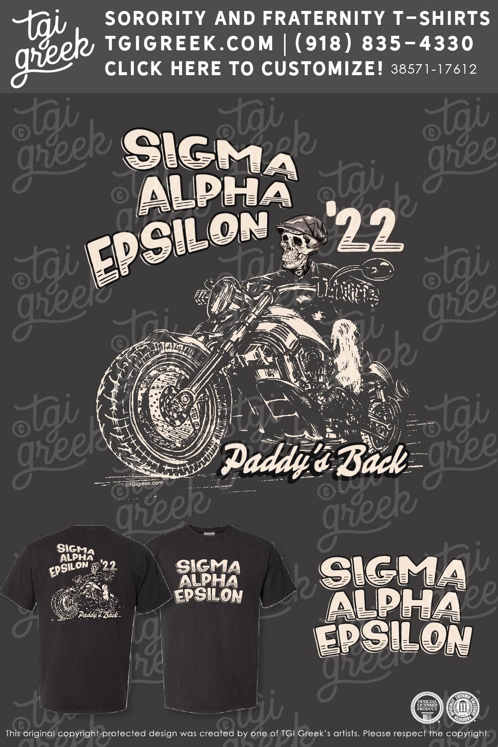 Sigma Alpha Epsilon – COSU Paddy Murphy