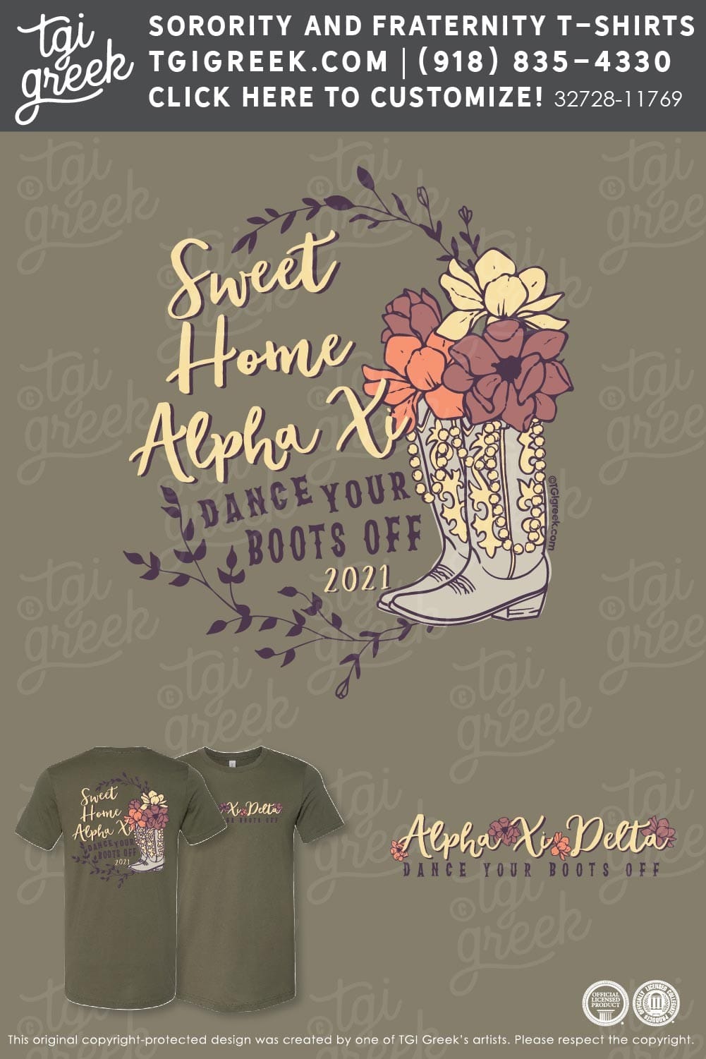 Alpha Xi Delta – UCO Dance Your Boots Off