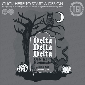 Delta Delta Delta-TU Halloween Date Party