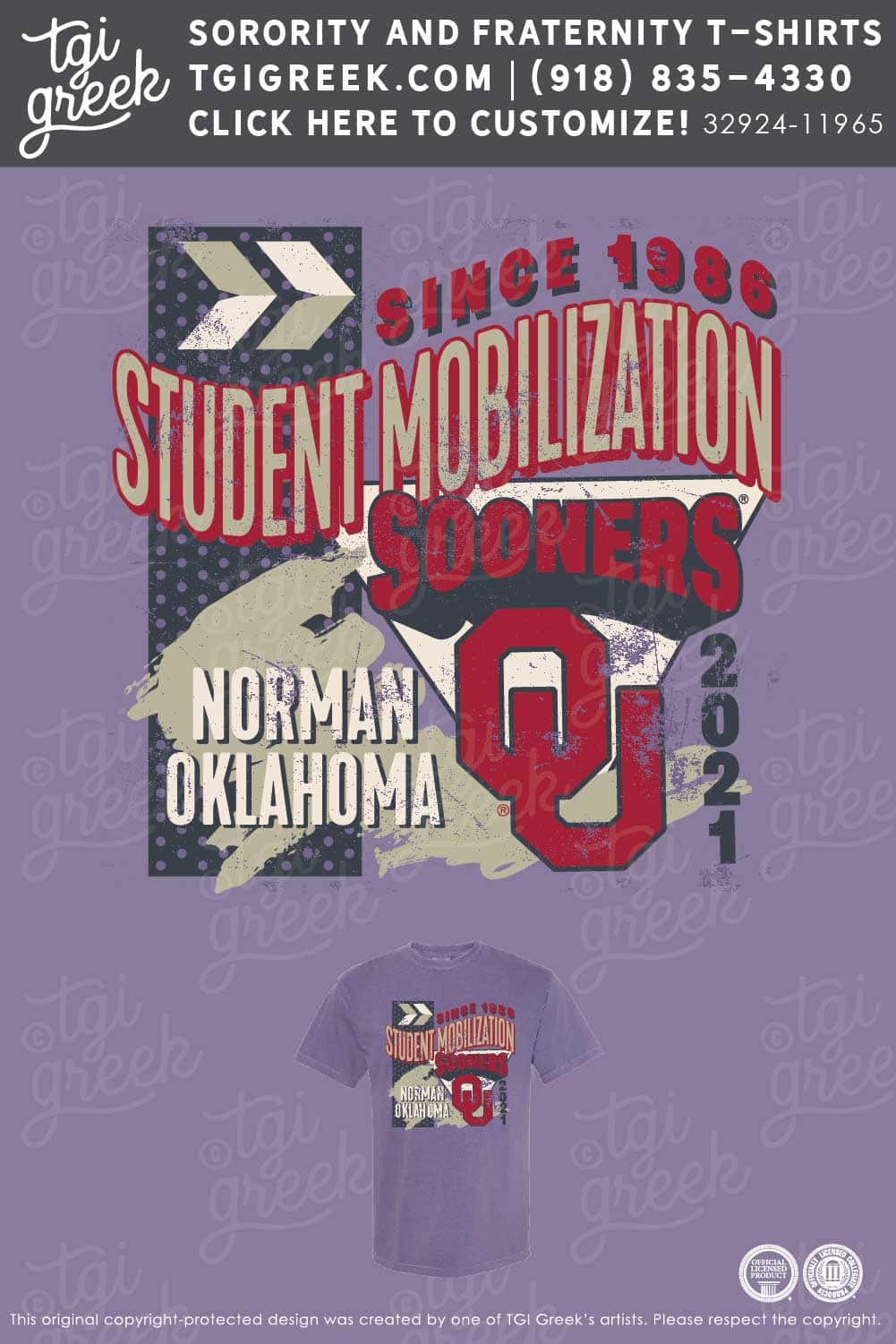 University of Oklahoma – Student Mobilization PR