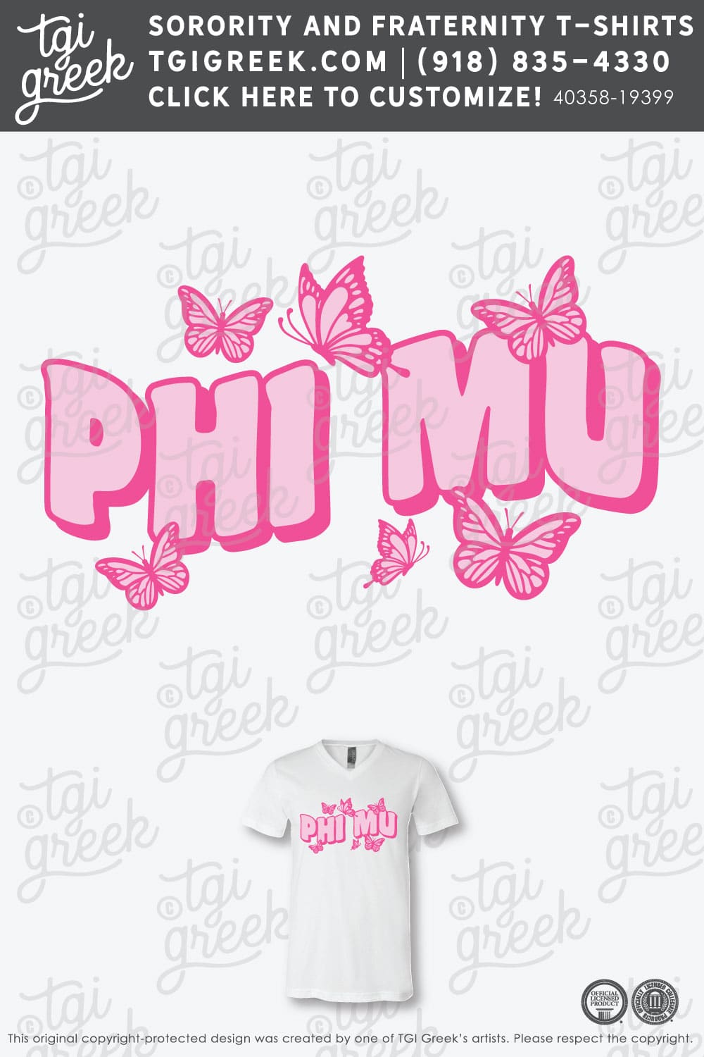 Phi Mu – USAL Bid Day