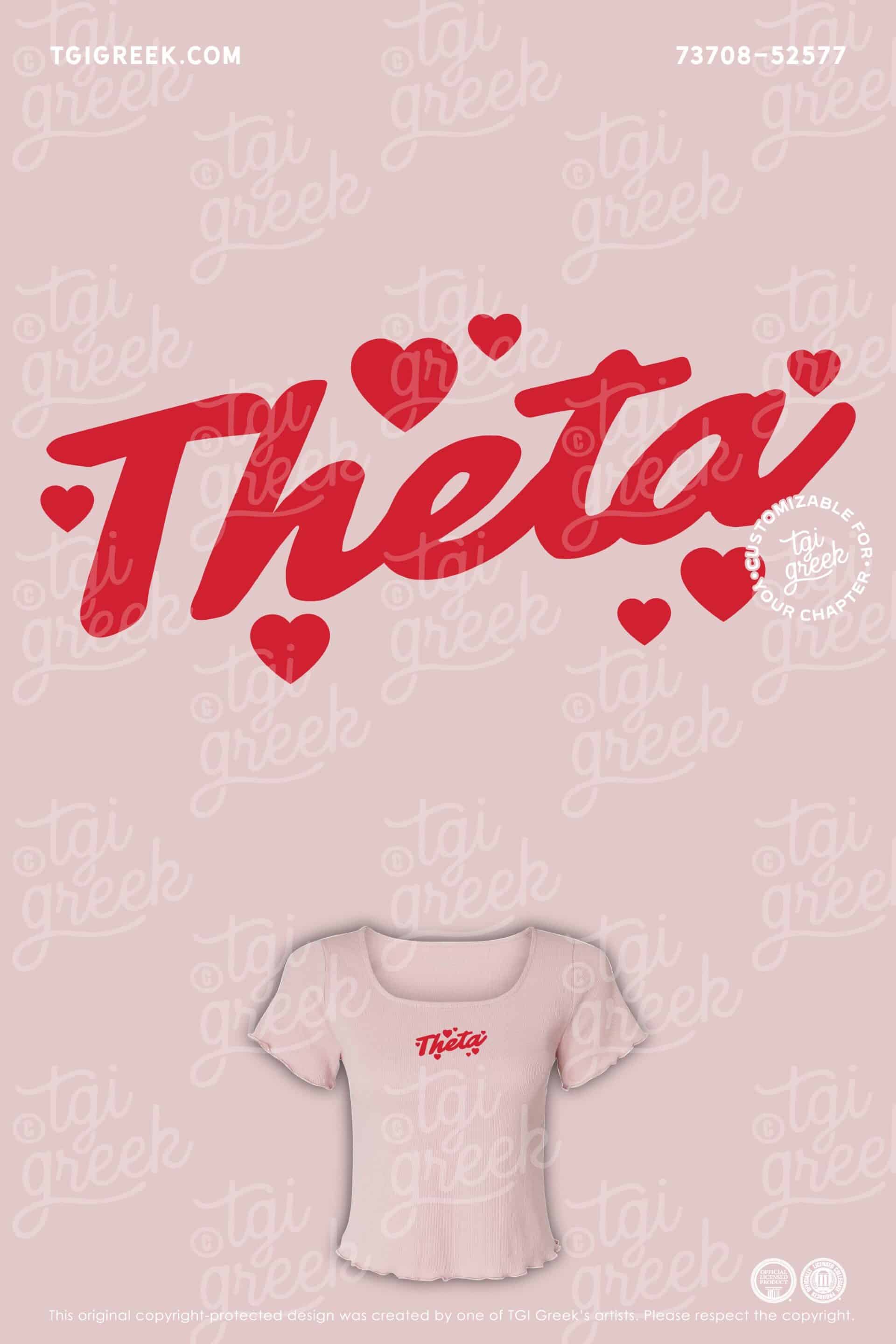 ShopTGIgreek – Theta Vday Baby Tee