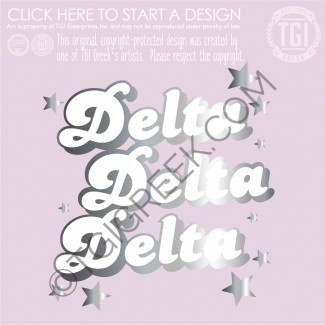 TGI-Delta Delta Delta Foil PR