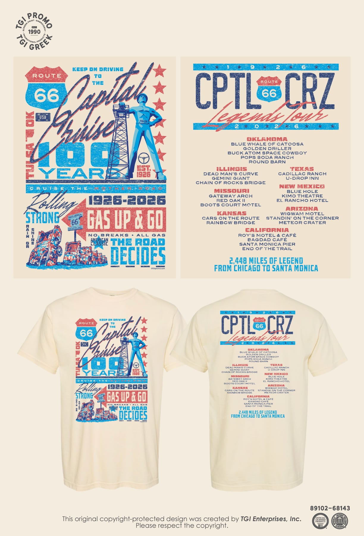 TGI Promo – Cap Cruise Party Zone Ticket