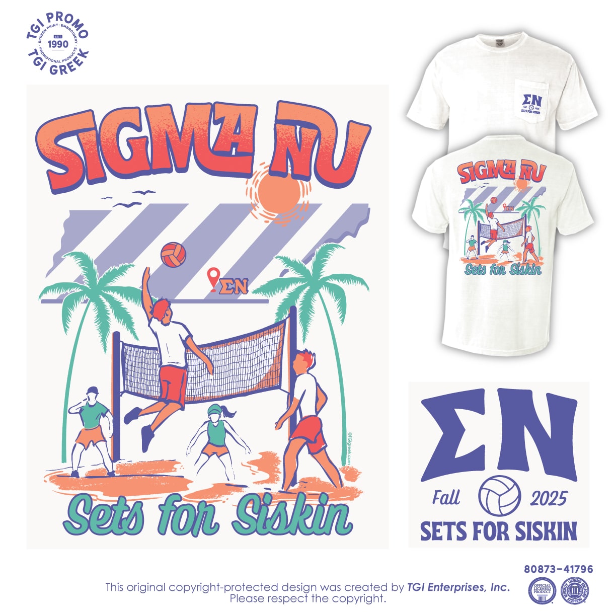 Sigma Nu – TENNC Sets for Siskin