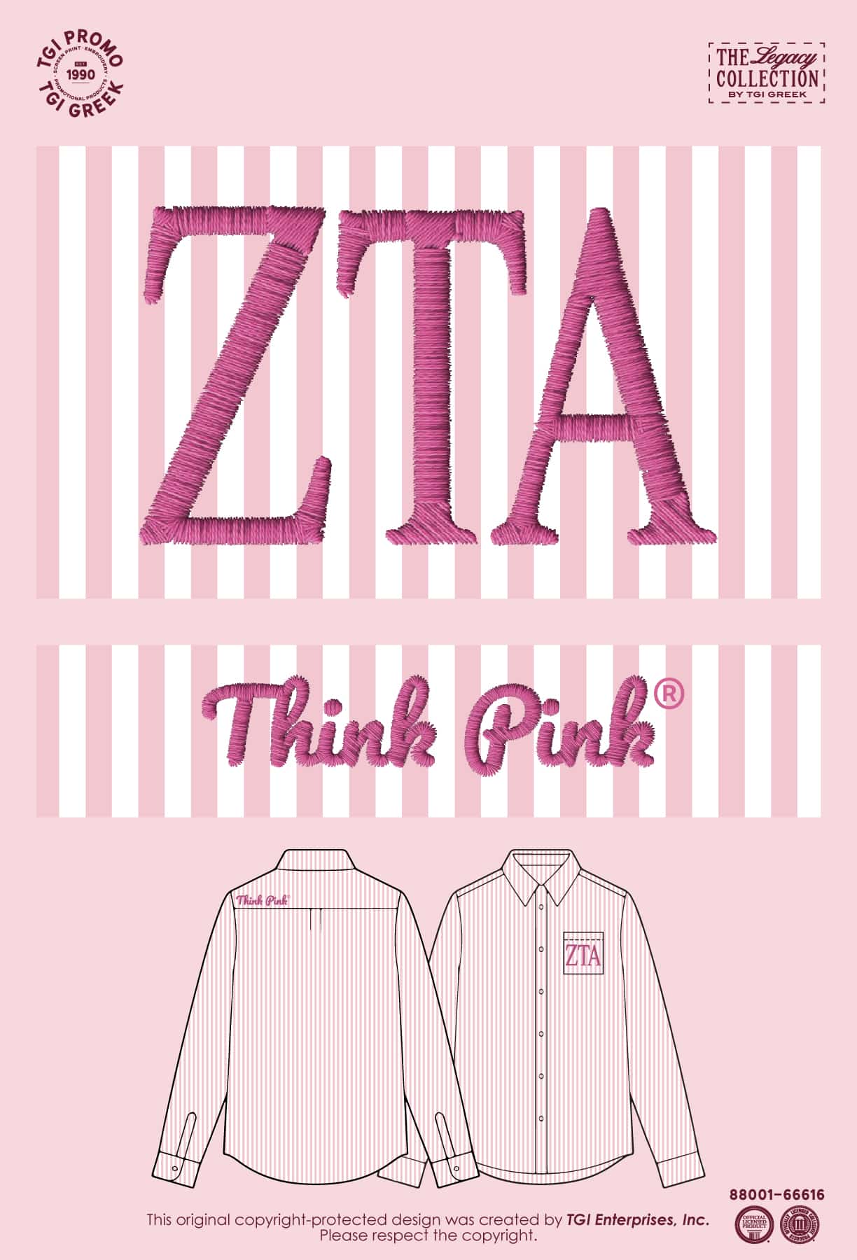 Zeta Tau Alpha – TGI Greek Button Down