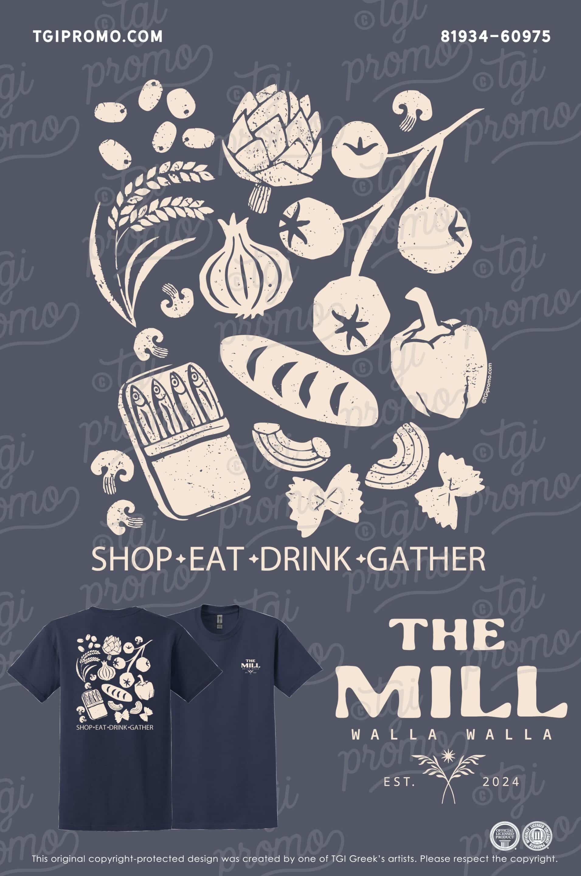 The Mill – Collage Tee