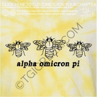 Alpha Omicron Pi – WC Recruitment Tie Dye