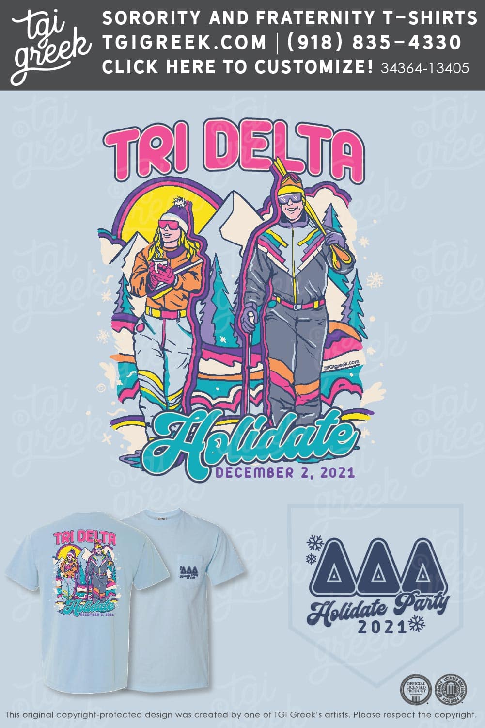 Delta Delta Delta – OU – Holidate Party