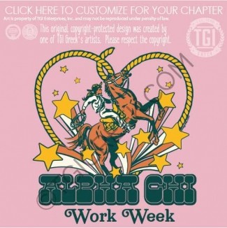 Alpha Chi Omega – KSU Work Week Cowgirl