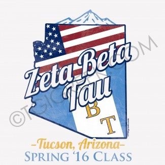Zeta Beta Tau-UA Class Tee