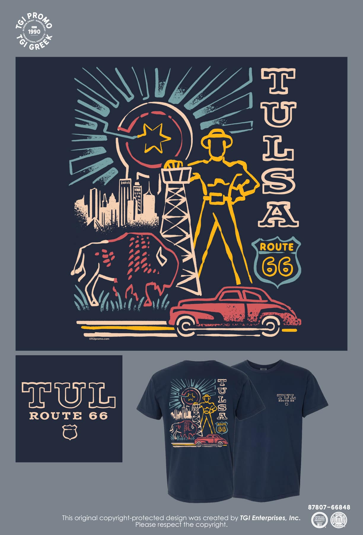 TGI Promo – Cap Cruise Tulsa Driller