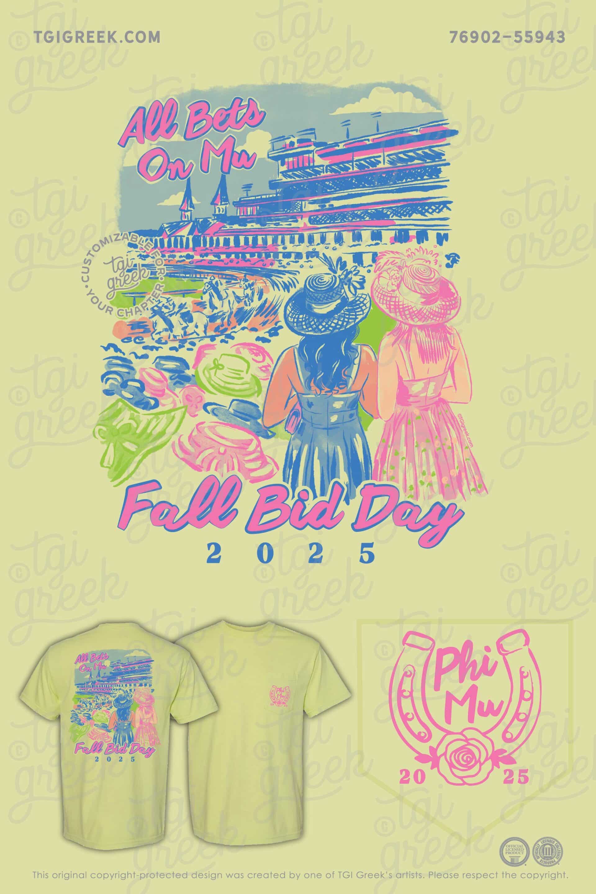 Phi Mu – TROY Fall Bid Day