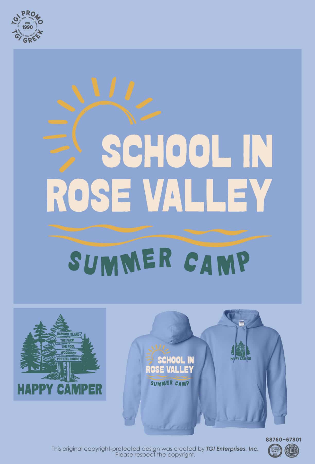 The School in Rose Valley Summer Camp – Sweatshirt