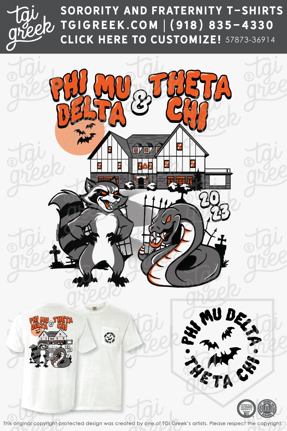 Phi Mu Delta – SUSQ Spooky Tee