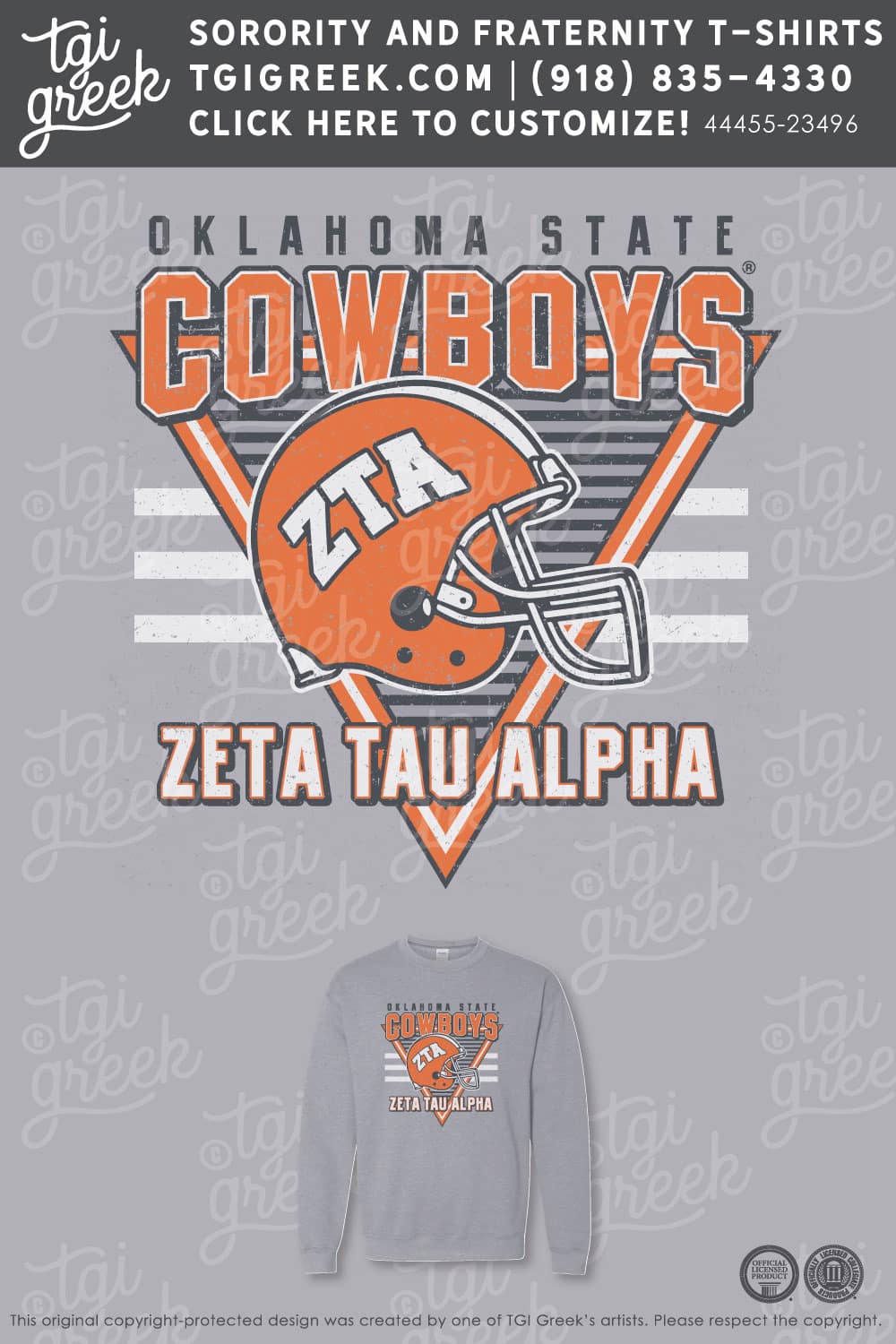 Zeta Tau Alpha – OSU Crewneck