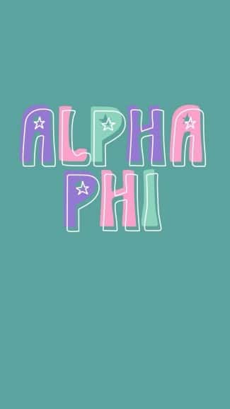 Alpha Phi – Phone Background