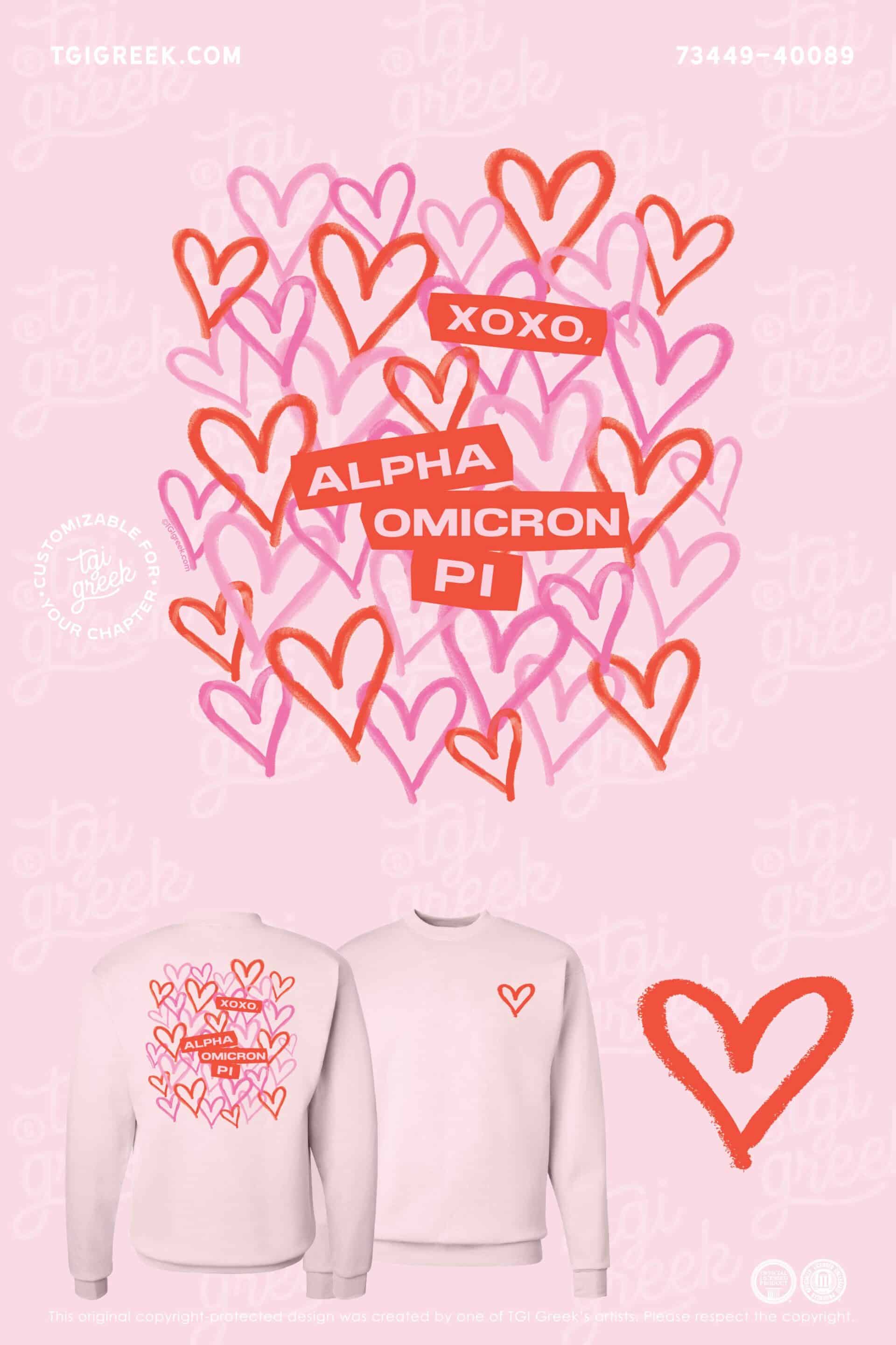 Alpha Omicron Pi – HUNT Valentine’s Day PR