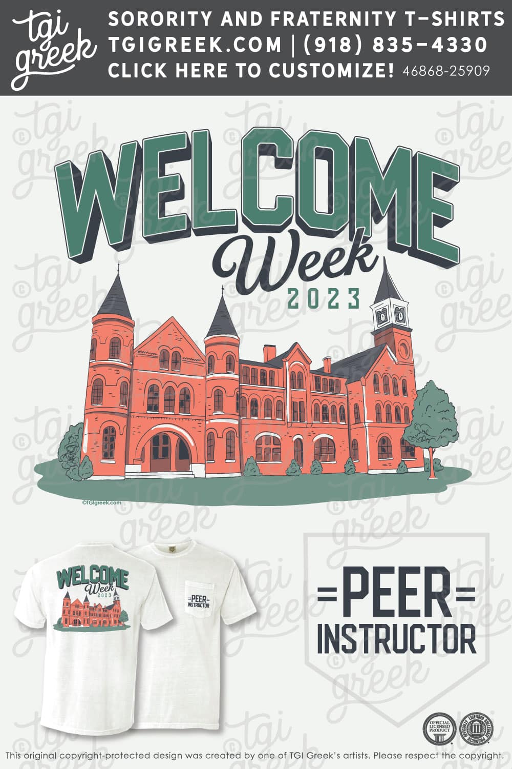 NSU – Welcome Week Seminary Hall Tee