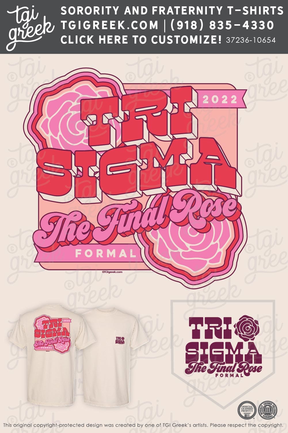 Sigma Sigma Sigma  – PITTS The Last Rose