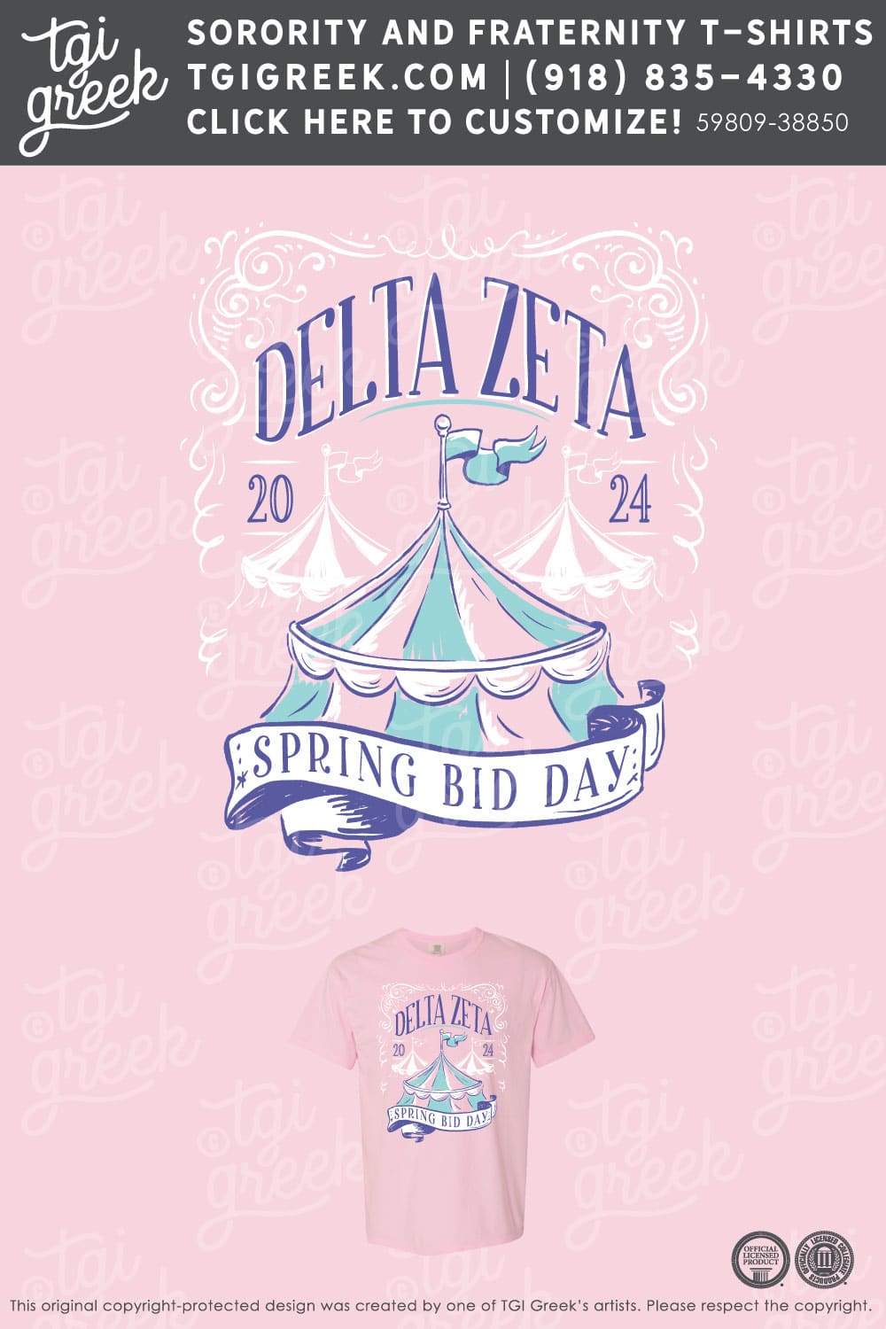 Delta Zeta – TXSU Spring Bid Day