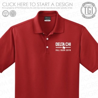 TGI-DC Team Greek Emb Polo