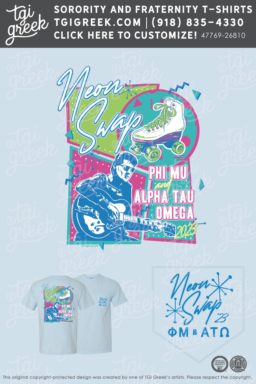 Phi Mu – USAL Neon Swap