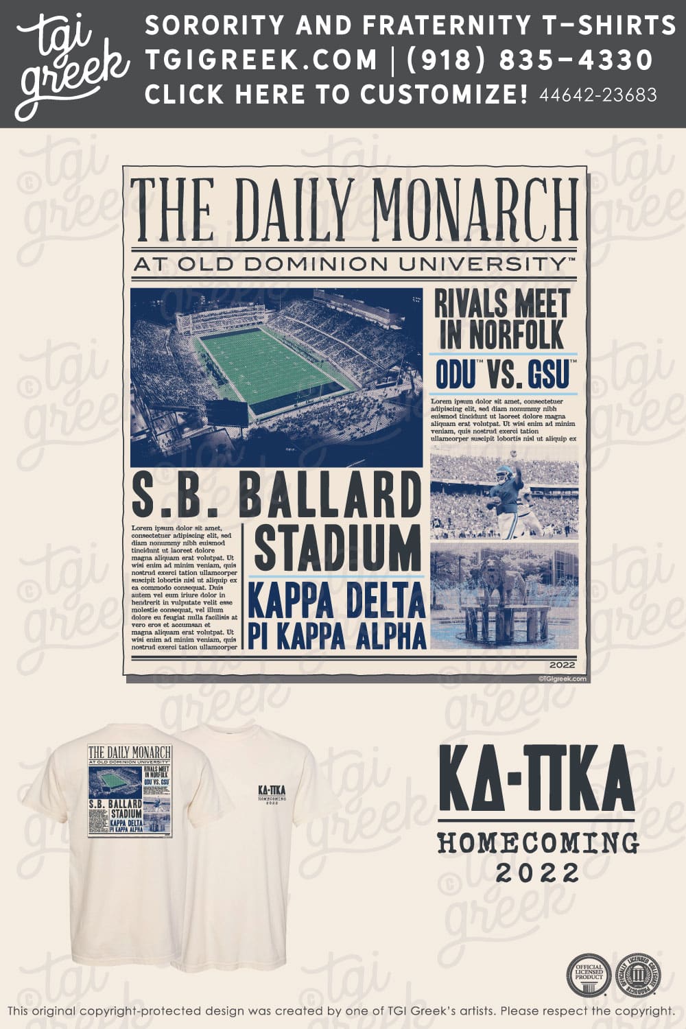Kappa Delta – ODU Homecoming