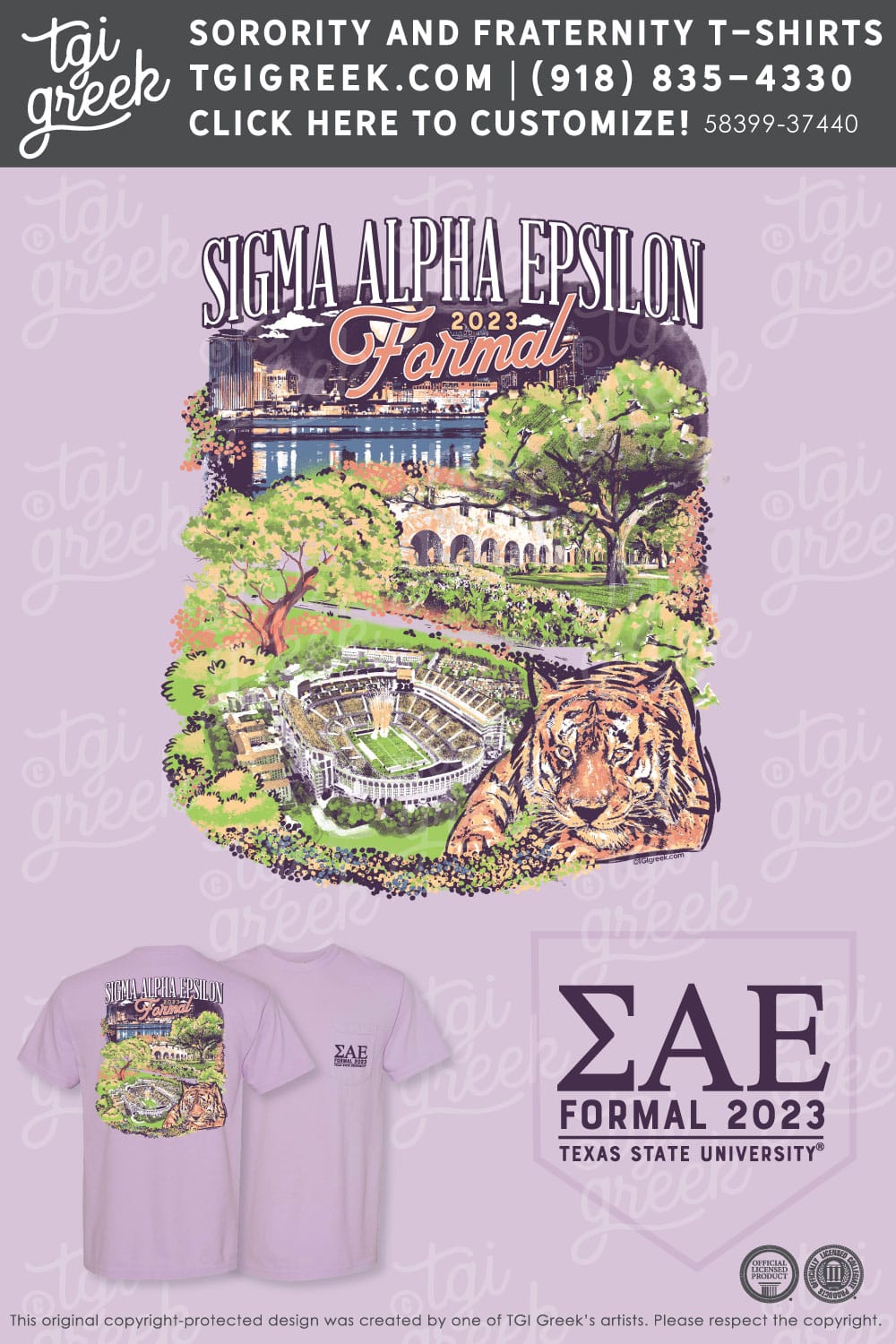 Sigma Alpha Epsilon – TXSU Formal – Pink
