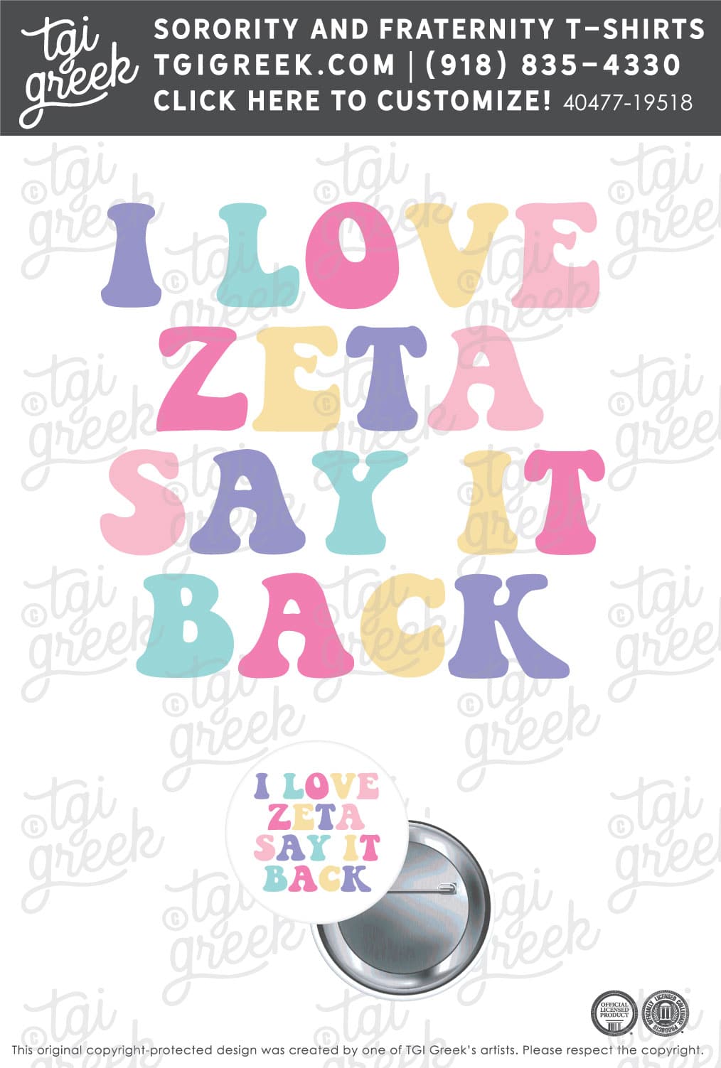 Zeta Tau Alpha – GATECH Free Buttons
