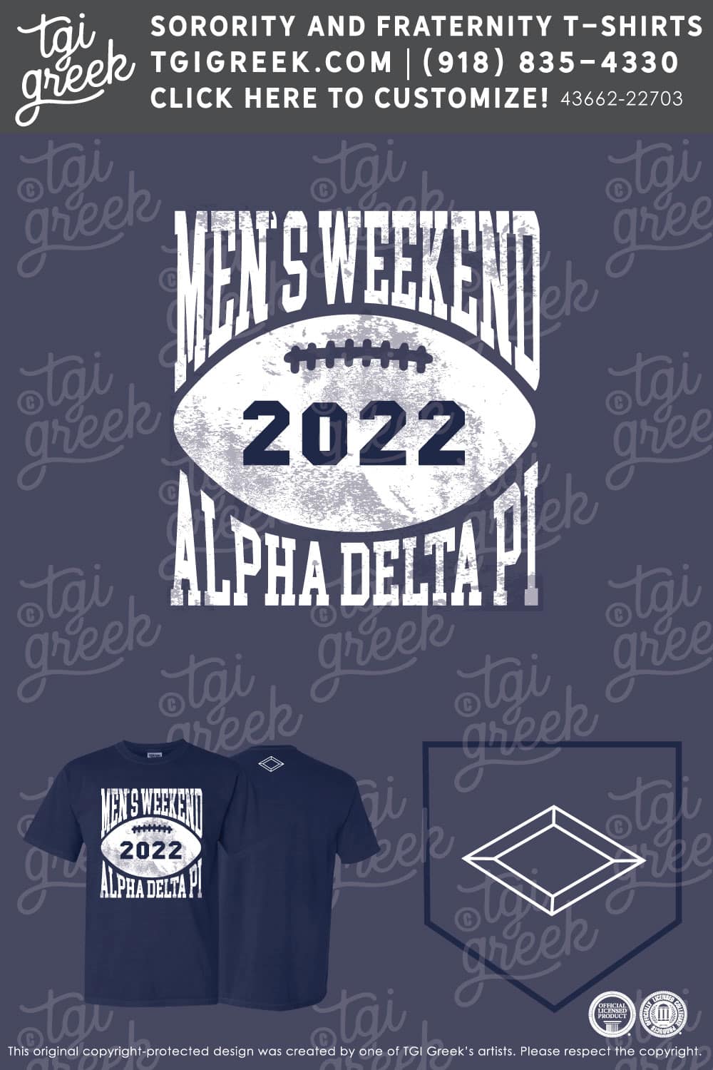 Alpha Delta Pi – KU Mens Shirt