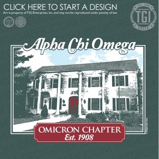 Alpha Chi Omega-BU House Shirt