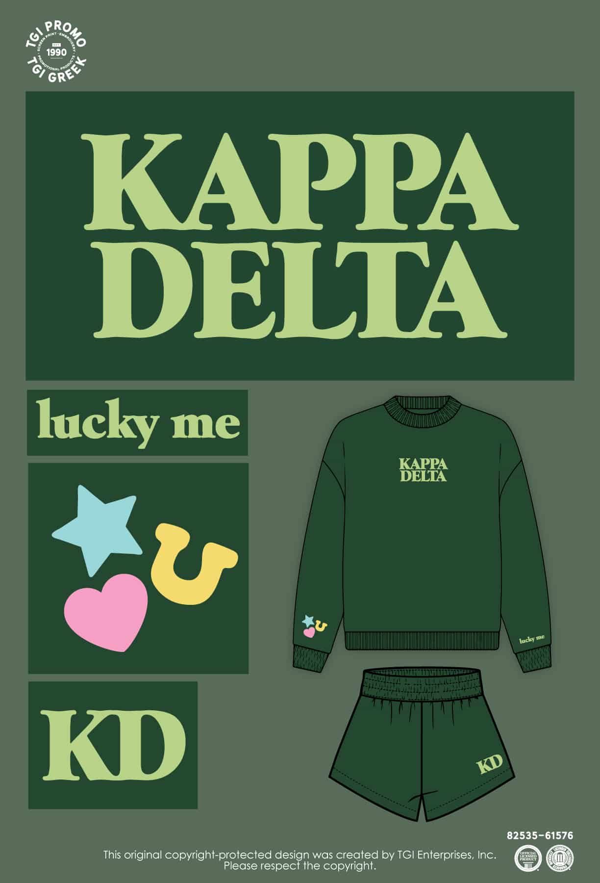 Kappa Delta – UGA PR Set Crewneck