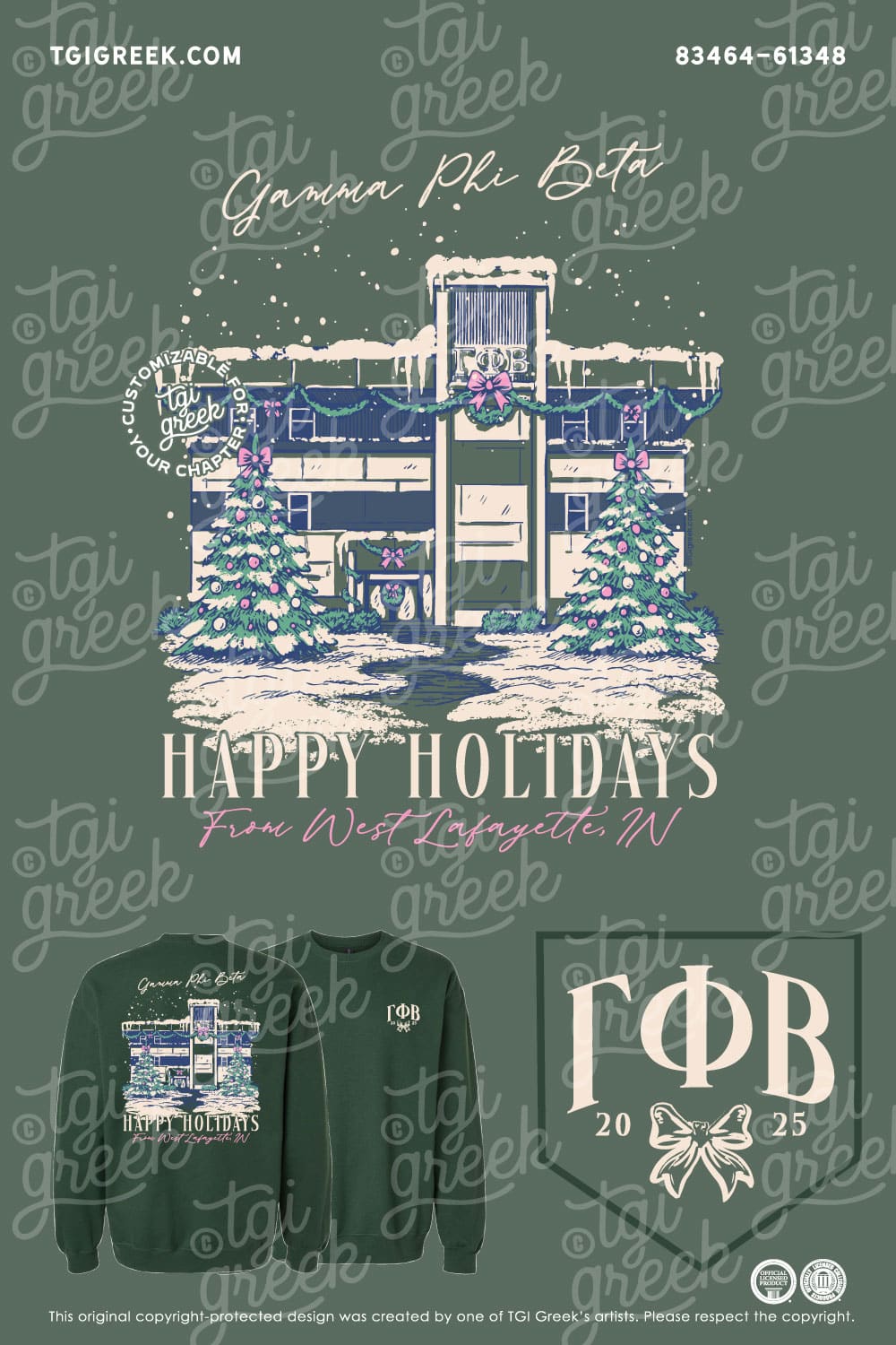 Gamma Phi Beta – PURD Holiday PR