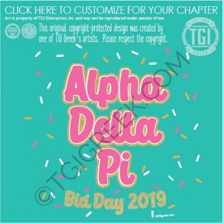 Alpha Delta Pi – JU bid Day Shirt