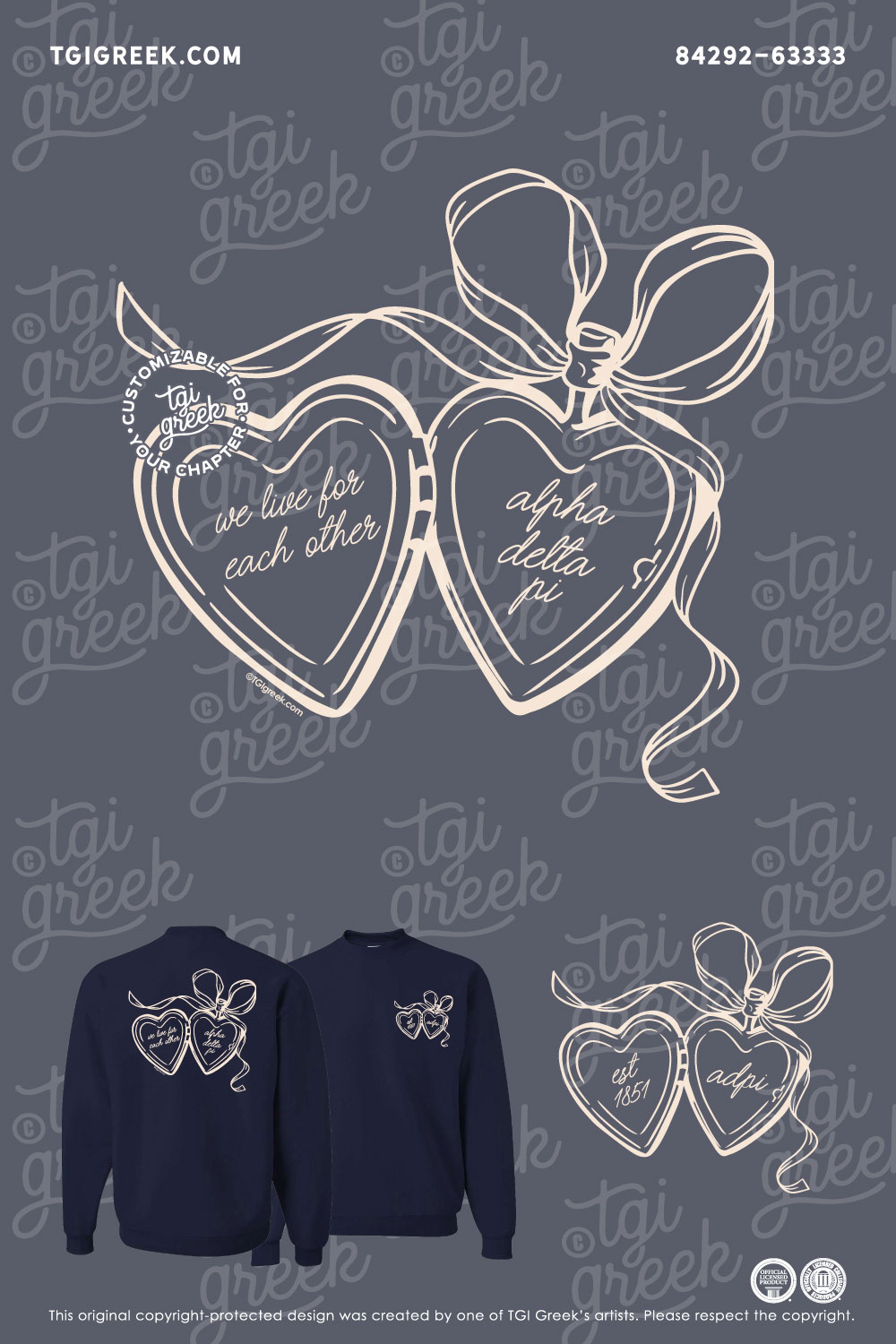 Alpha Delta Pi – VAND PR Sweatshirt