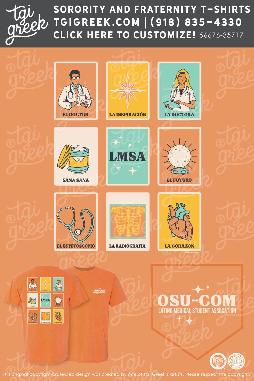 OSU – College Of Osteopathic Medicine LMSA Shirt