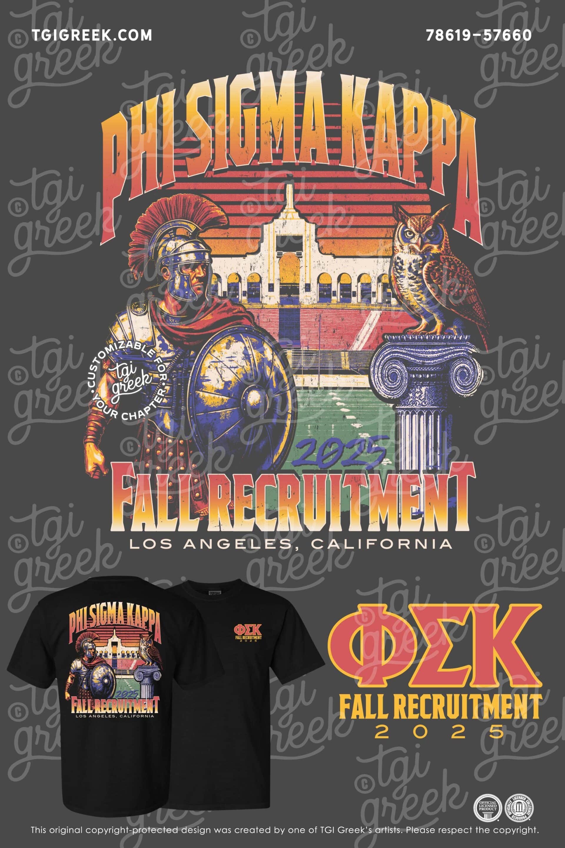 Phi Sigma Kappa – USC Rush Shirts
