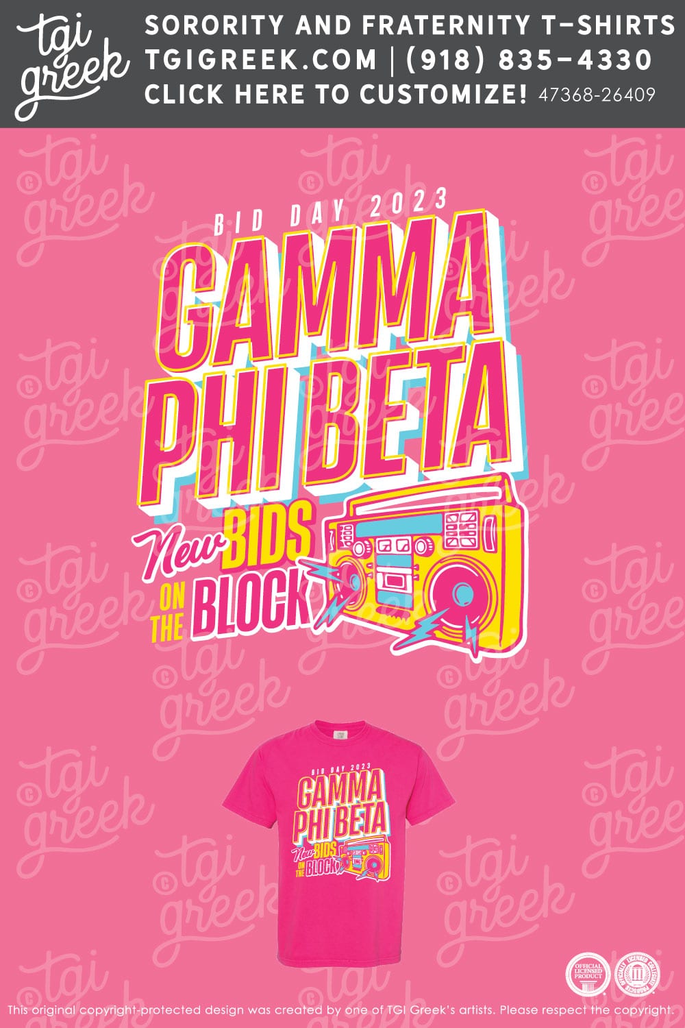 Gamma Phi Beta – FSU Spring Bid Day