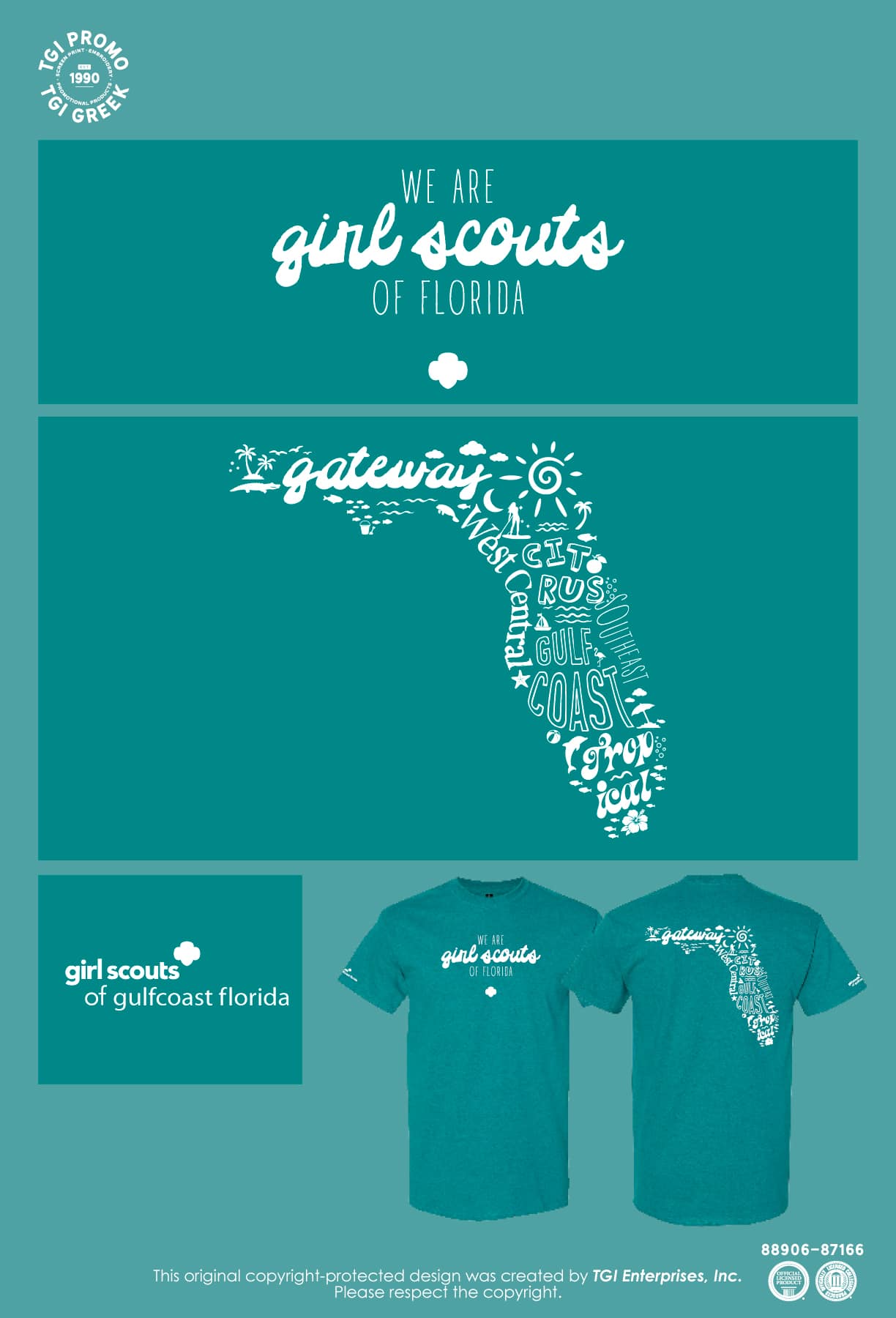 Girl Scouts of Tropical Florida – Gulf Coast Council Shirts