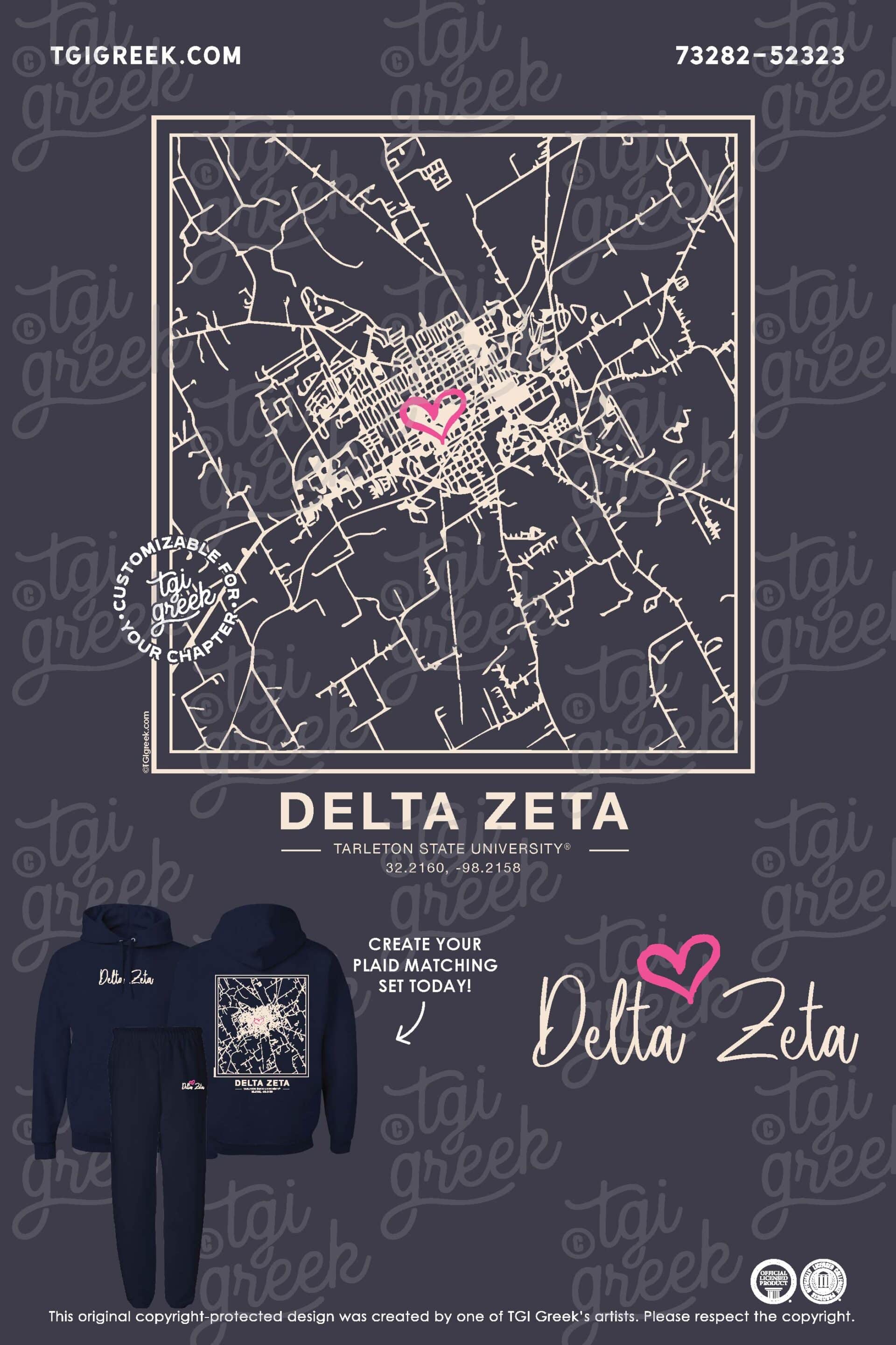 Delta Zeta – TSU Matching Set