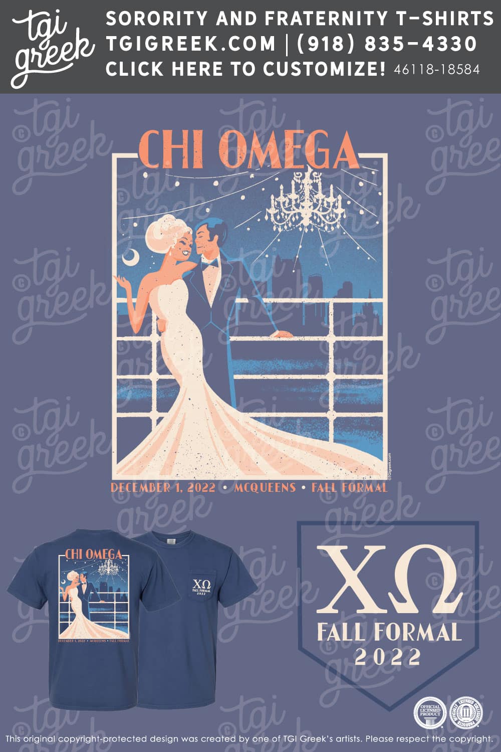 Chi Omega – ROLL Fall Formal